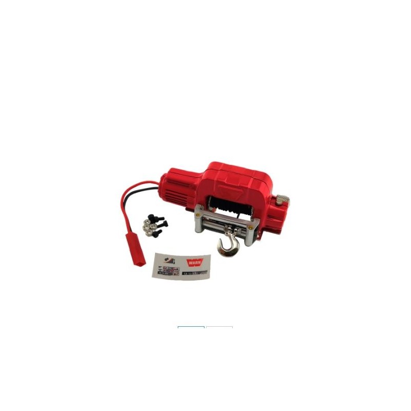 WINCH WARM PARA CRAWLER MARCA DETAILS COLOR ROJO