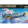 BF109 G6 & Kubelwagen 82 Kit de avion de plastico armable