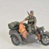 German Motocycle R-12 with Sidecar and Crew