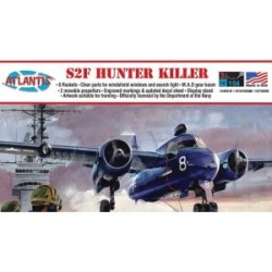 GRUMMAN US NAVY S2F TRACKER HUNTER KILLER KIT DE MODELO DE PLASTICO ESCALA 1 A 54