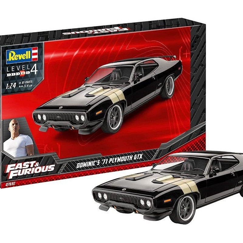 Revell Fast & Furious Dominic 1971 Plymouth GTX