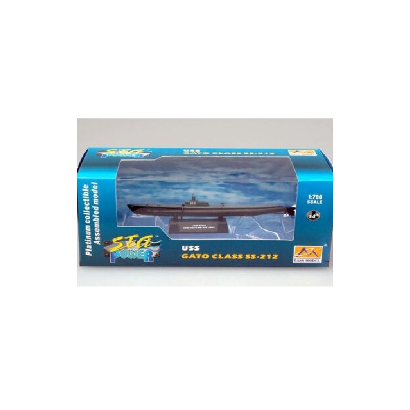 Sea Power Submarino 1941 USS gato clase ss-212  Escala 1:700