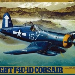 Vought F4U1D Corsair Kit de avion de plastico armable