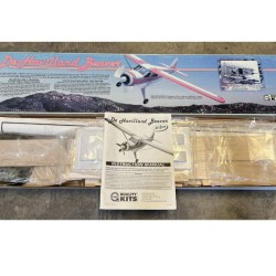 GLOBAL DEHAVILLAND DHC 2 BEAVER VINTAGE BALSA MODELO DE AVION KIT WS 64