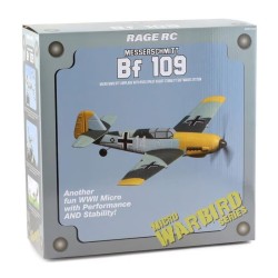 RAGE Messerschmitt Bf 109 Micro Warbirds RTF Avión eléctrico