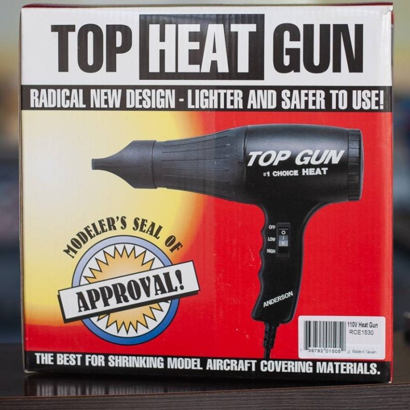 TOP HEAT GUN Secadora de Monokote